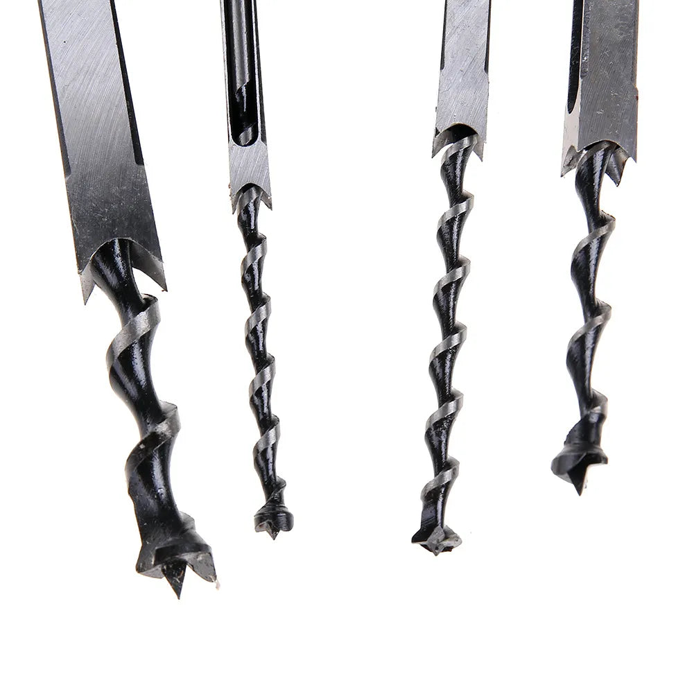4-Piece t Square Hole Drill Bit Set