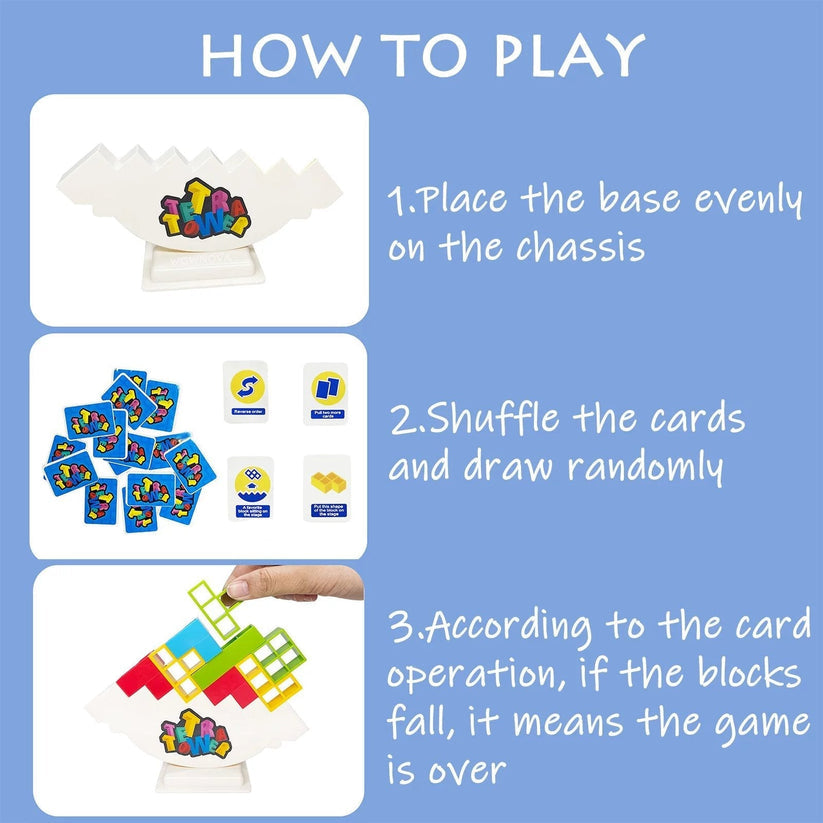 Tetra Tower Balance Game