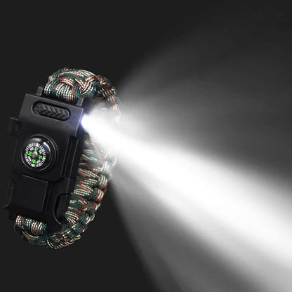 Multifunctional 7‑Core Paracord Bracelet