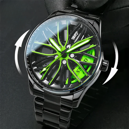 Wheel Hub Quartz Watch