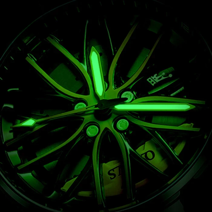 Wheel Hub Quartz Watch