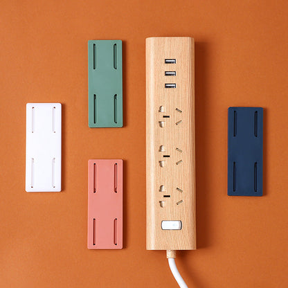 Punch-Free Wall-Mounted Plug Holder(Set Of 10)