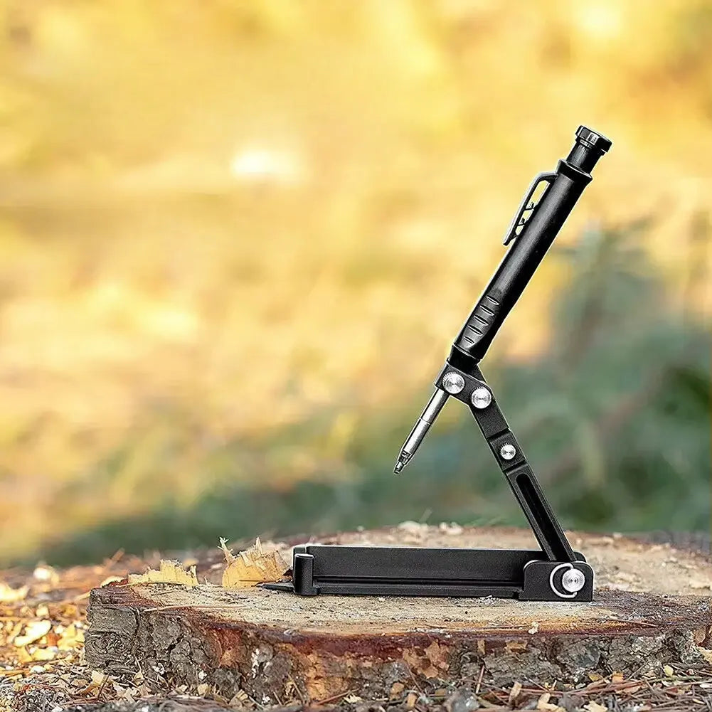 Multifunction Woodworking Scriber Compass Tool