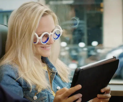 3D Anti-Dizzy Motion Sickness Glasses for Adults & Kids