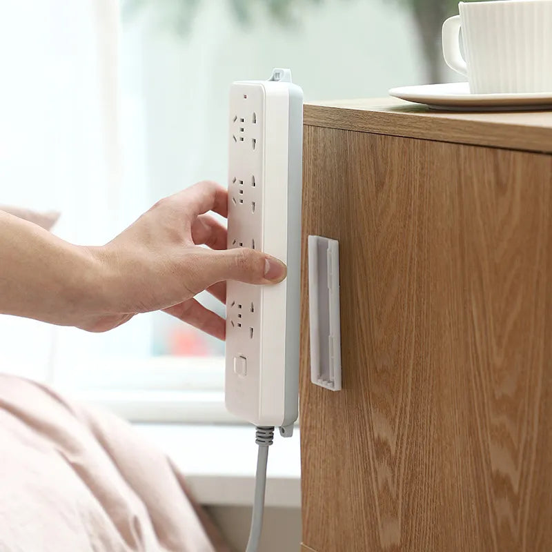 Punch-Free Wall-Mounted Plug Holder(Set Of 10)