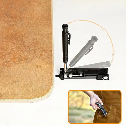 Multifunction Woodworking Scriber Compass Tool